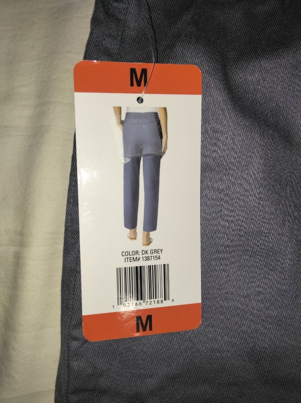 32 Degrees Straight Leg Pants in Dark Gray - Picture 3 of 4